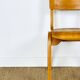 2 school chairs from the 1960s