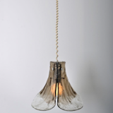 Lampe fleur en verre de Murano Kalmar Franken