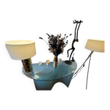 Glass console