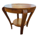 Art Deco side table in mahogany