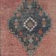 Set of 2 vintage handmade Turkish rugs 46x120 cm