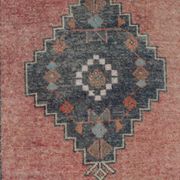 Set of 2 vintage handmade Turkish rugs 46x120 cm