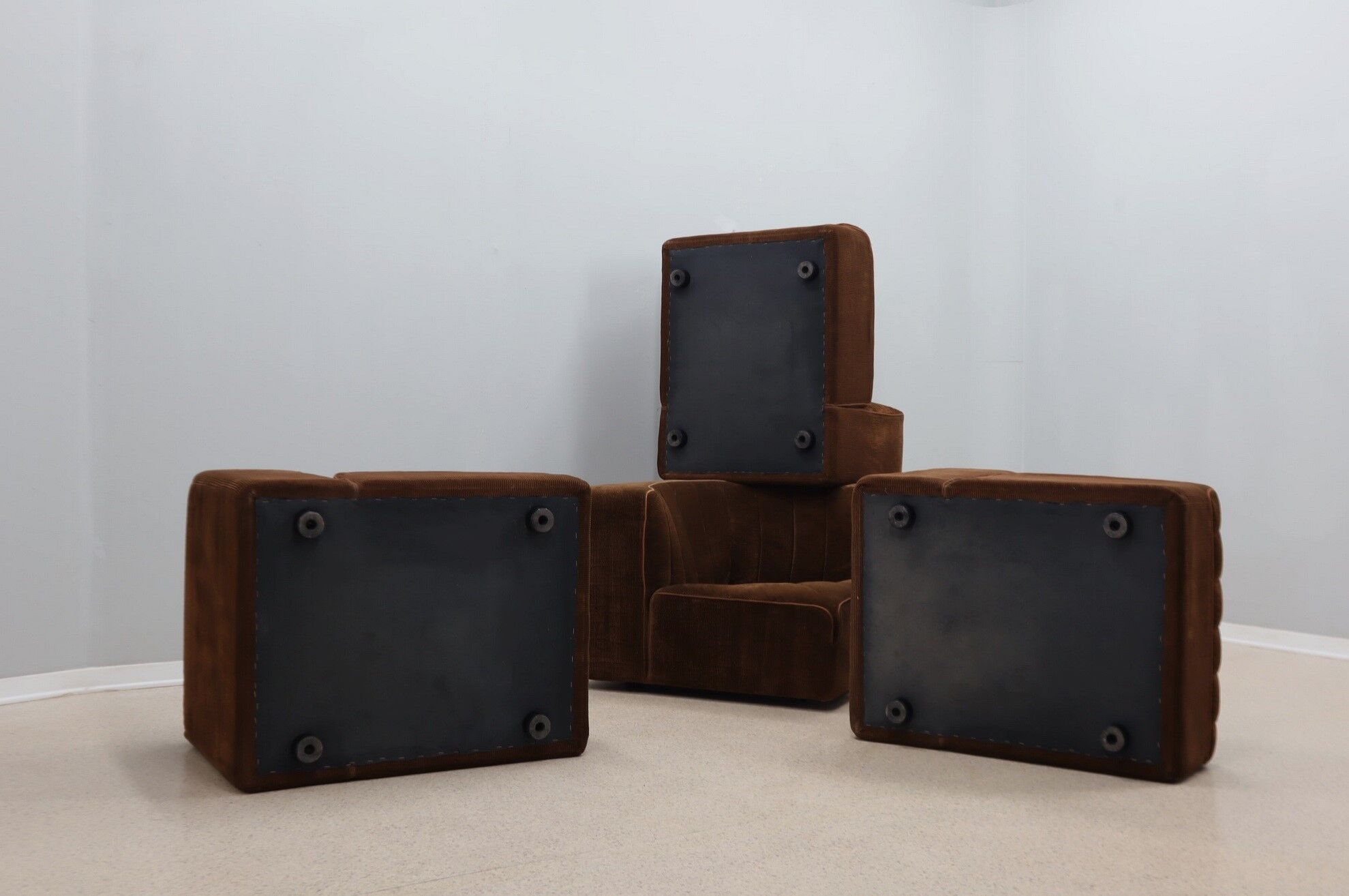 Canapé modulaire 9000 design Tito Agnoli, Arflex 1970s