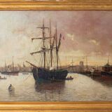 Collection of Four - 19th Century Marine Paintings - Various Artists