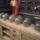 Old cast iron street lanterns 1920