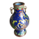 Mini vase de vitrine en émail cloisonné chinois