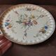 Large porcelain dish Limoges Email