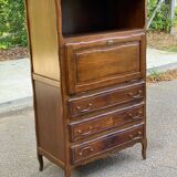 Louis XV style wooden secretary