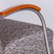 Czech Bauhaus Armchair in Chrome and Beech attributed to Mücke Melder, 1930s