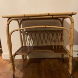 Vintage rattan desk