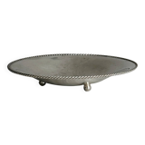 Shiny silver metal cup