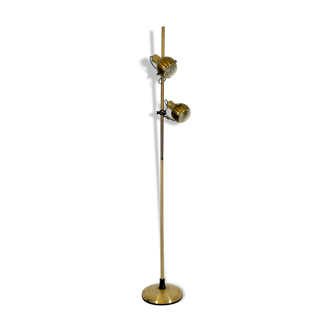 Reggiani Goffred, brass orientable floor lamp from 70s