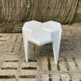 Vintage plastic side table