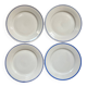 Gien - 4 dessert plates