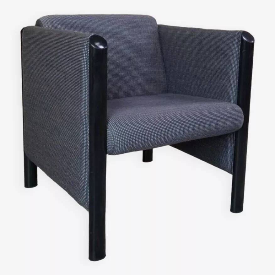 80s designer club armchair