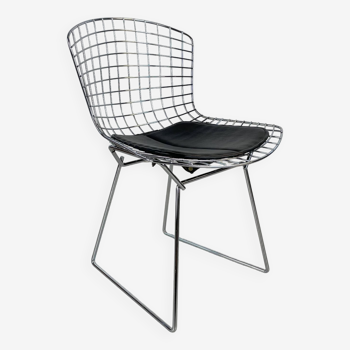 Bertoia side chair in chrome