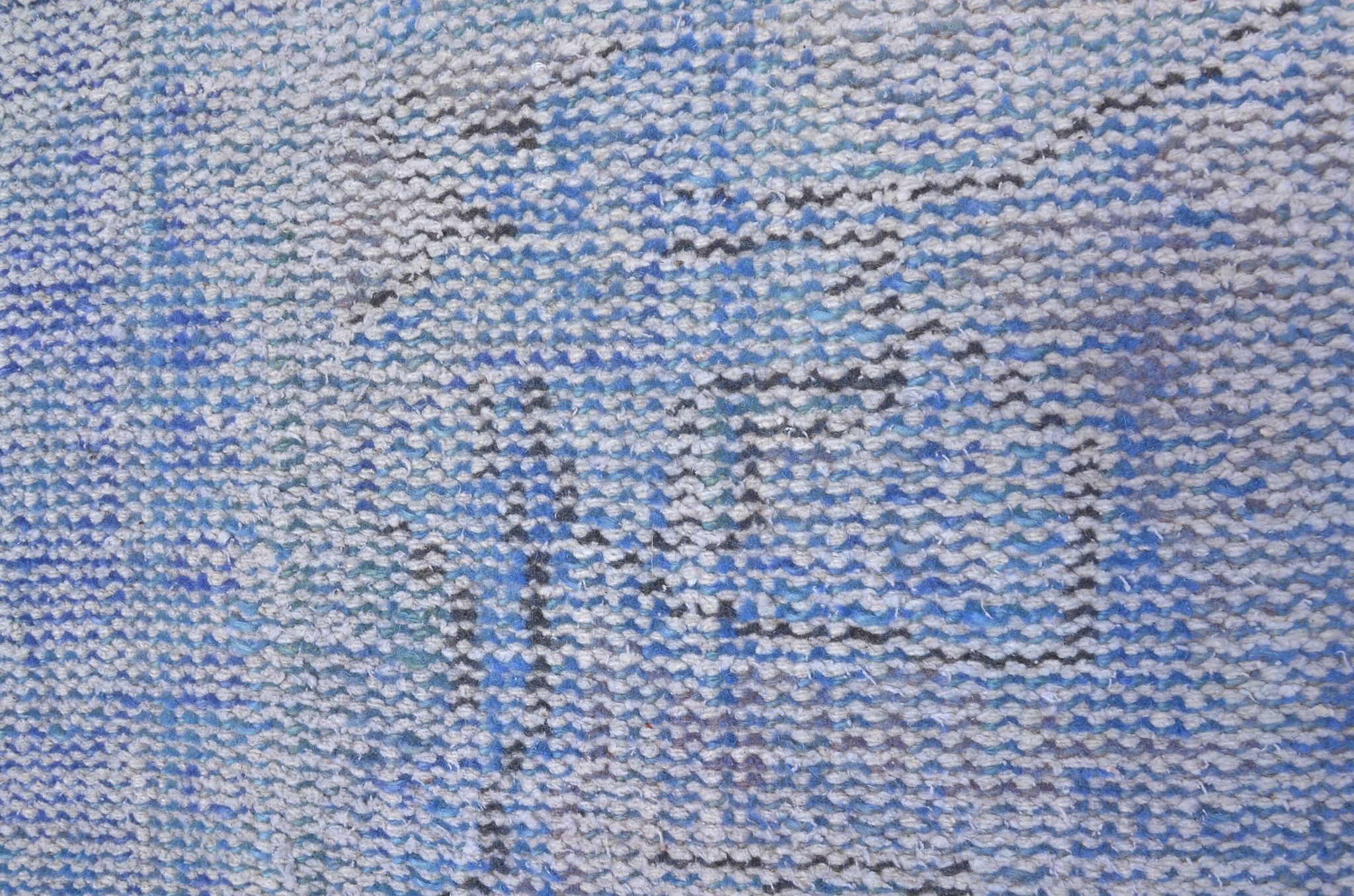 Blue Vintage Turkish Runner Rug sku1302