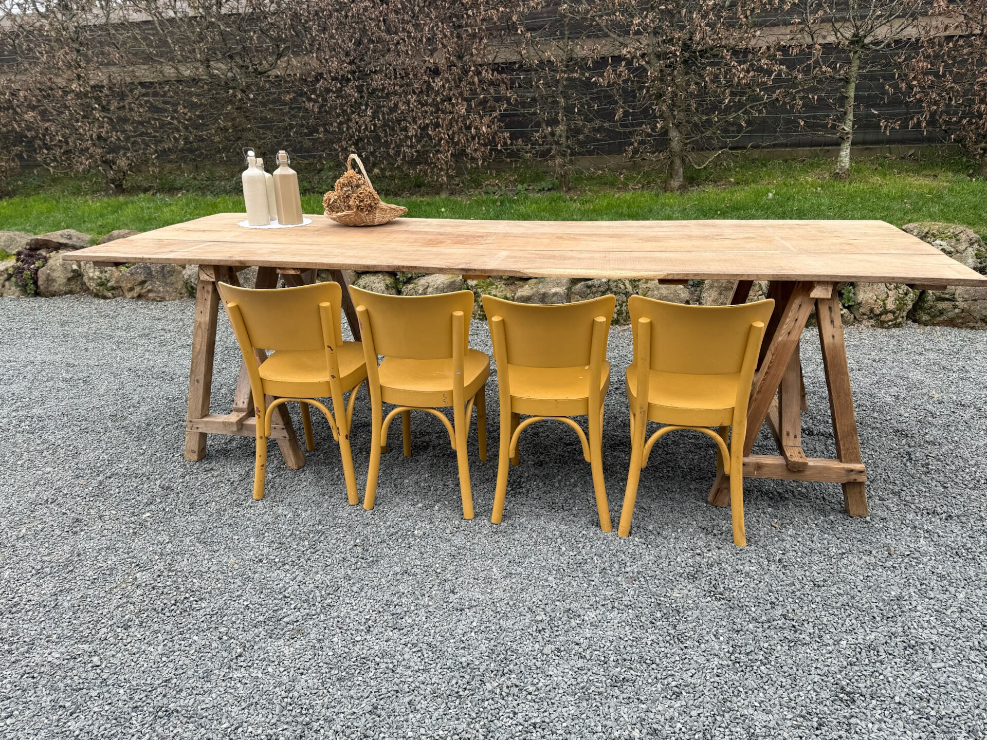 Superbe table style champêtre