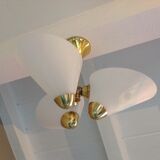 Chandelier 60s brass