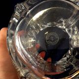 Ice bucket or ice cubes in lorraine crystal whiskey table art