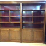Bibliothèque en merisier