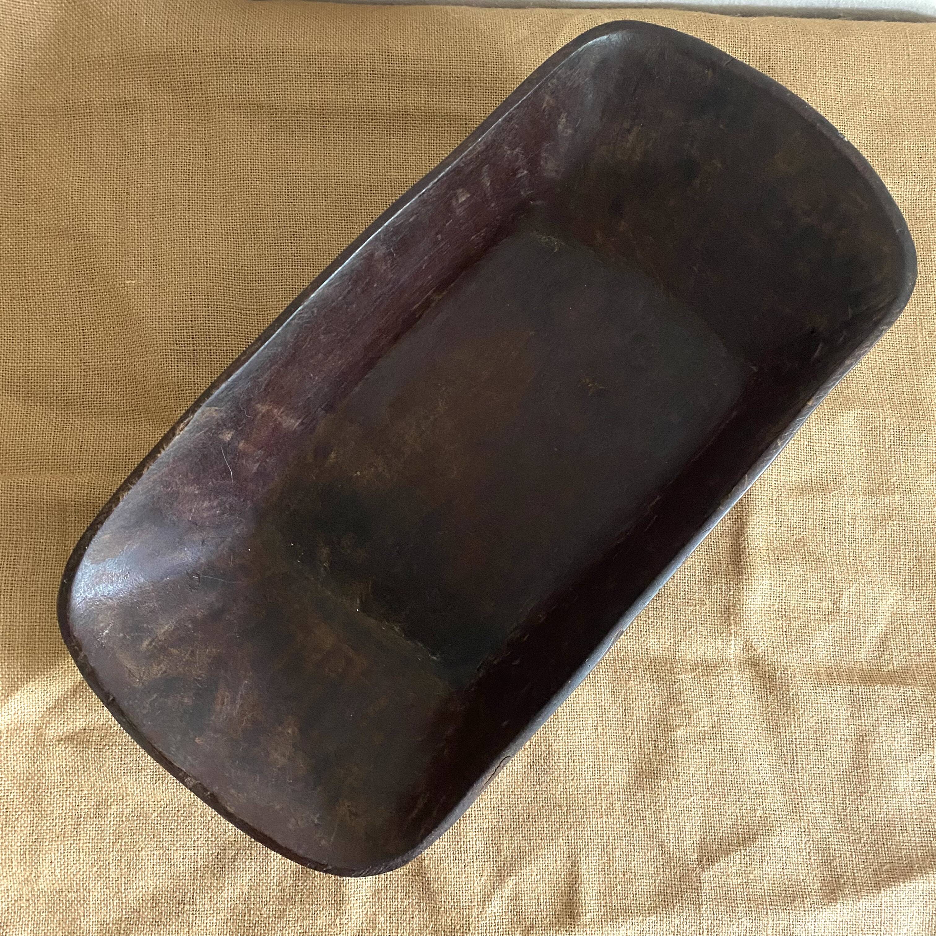 Centerpiece, wooden fruit bowl, African crafts
