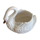 Ceramic swan pot cover