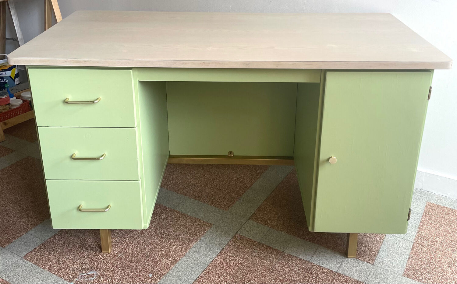 Renovated vintage desk