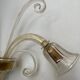 Vintage Murano glass wall light