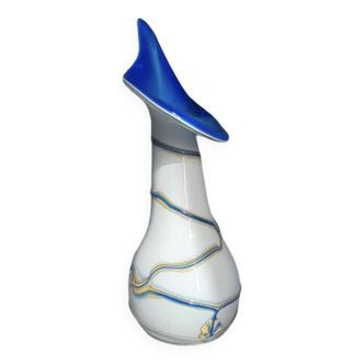 Large Murano glass paste vase