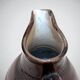 Antique Brutalist Brown Stoneware Pitcher from Berry Vintage Carafe