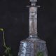 19th Century French Hand Blown Decanter with F letter engraved