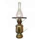 Lampe pétrole opaline verte