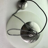 Molded glass pendant light