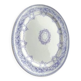 Plat en terre de fer anglaise