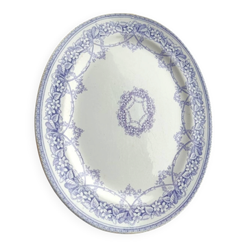 Plat en terre de fer anglaise