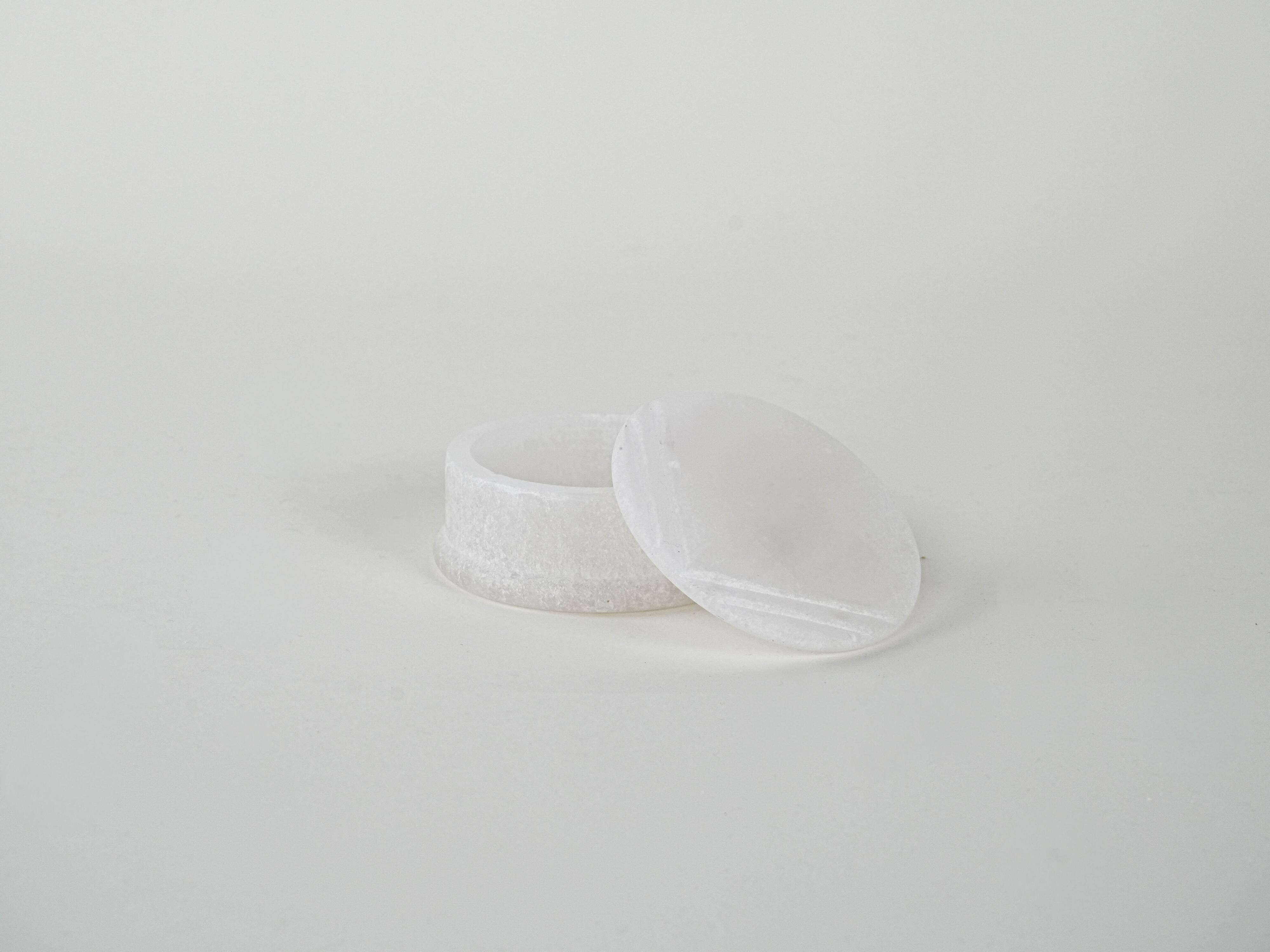 Stone box, Italian design, 1970s, production: Italy