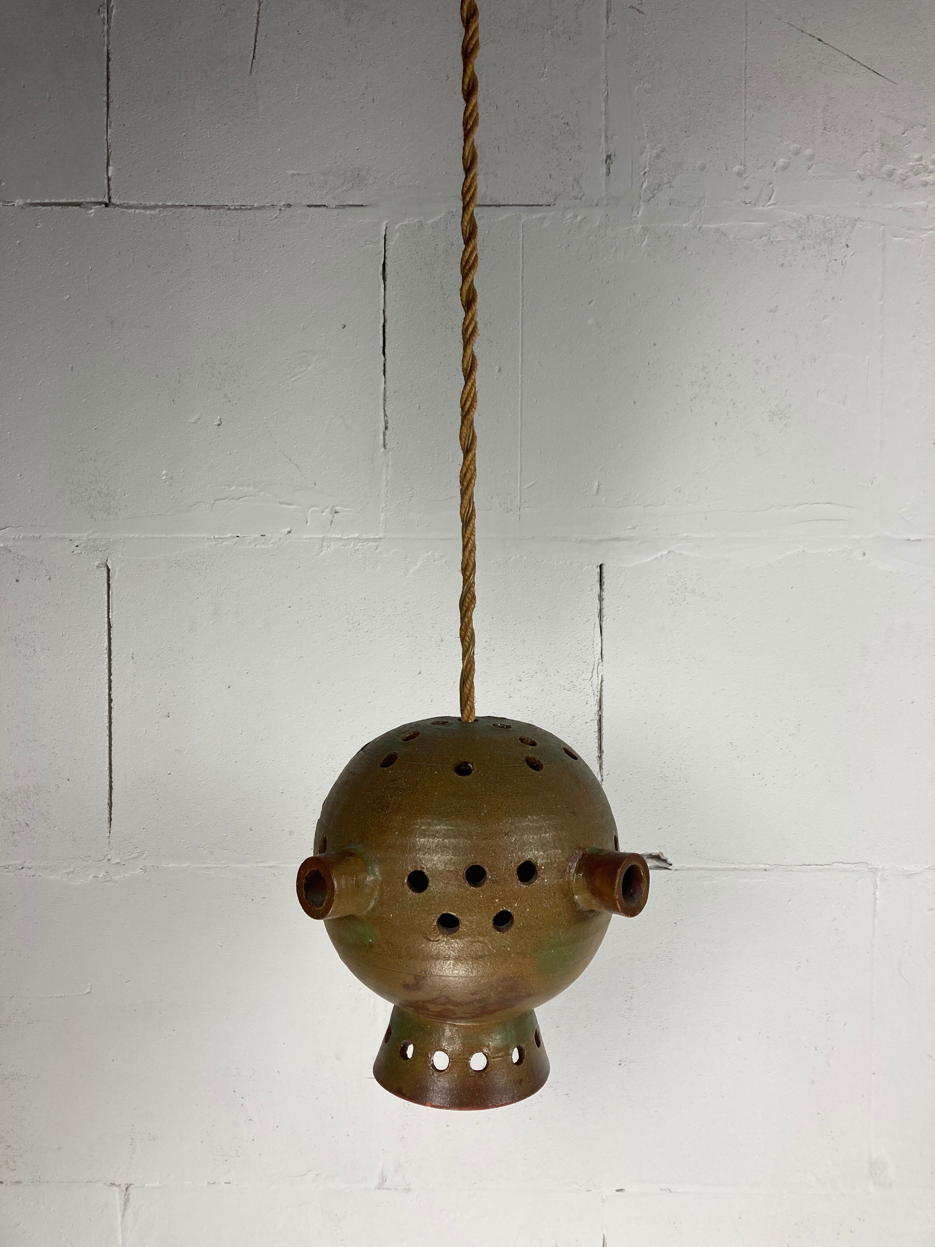 Ceramic space age suspension by Mobach Dutch 1960s