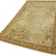 Handmade European Vintage Aubusson Kilim 153 cm x 242 cm