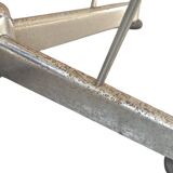 Sgabello Tecnico Industriale Legno e Metallo (Regolabile)