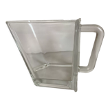 Old thick glass drawer tray