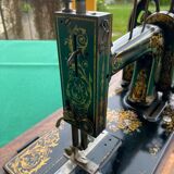 Ornate German sewing machine from the 19th century