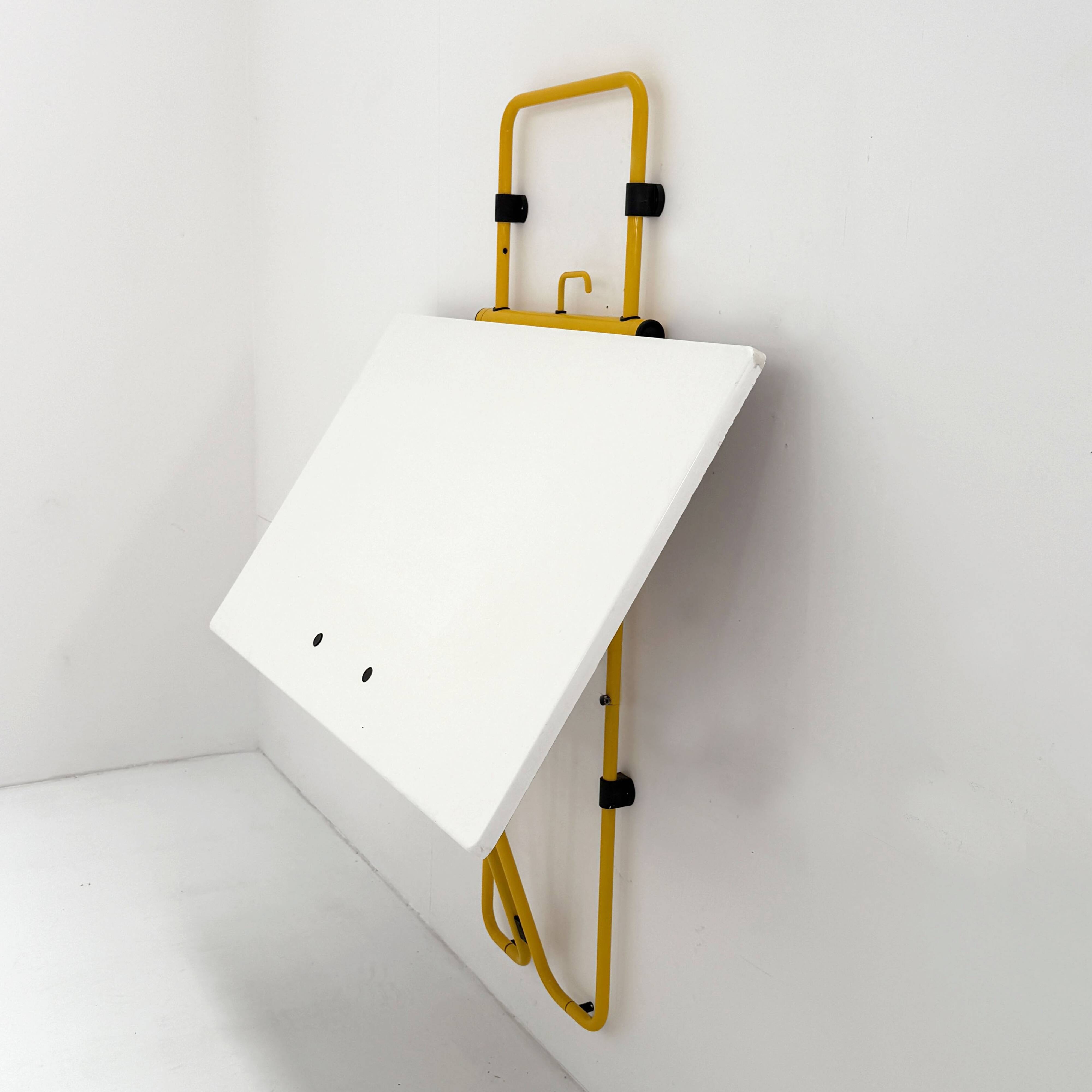 Clino Wall Folding Table / Desk by Mario Mazzer for Magis, 1980