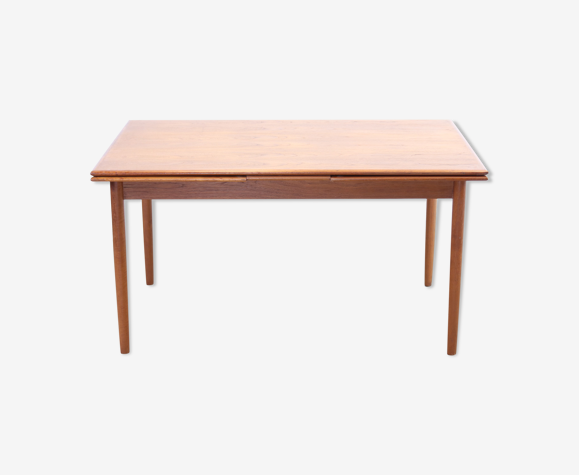 Table à manger extensible danoise en teck, 1960