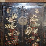 Antique Chinese wedding buffet hand-painted circa 1800