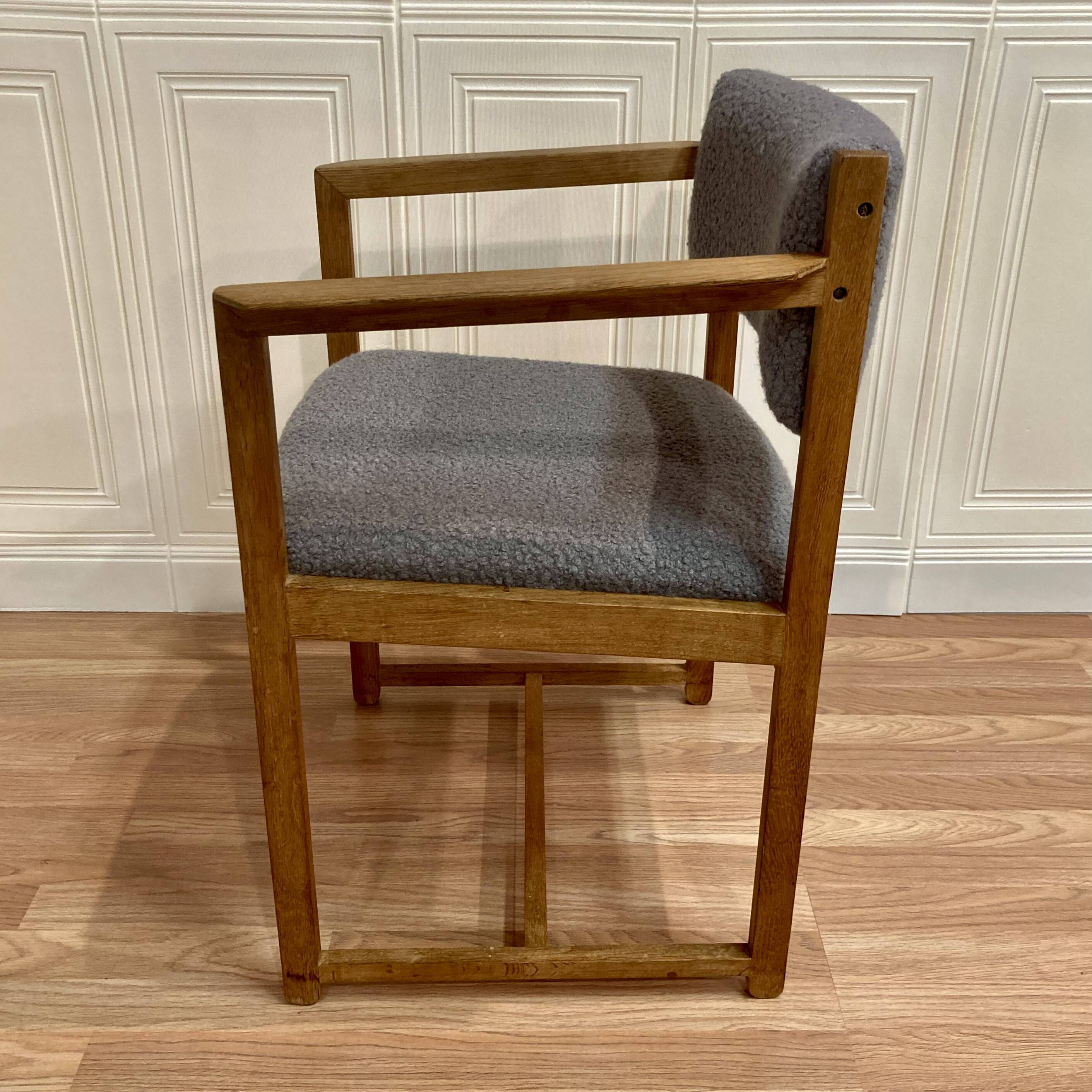 Armchair stamped "Scandinavian Design" 1950.
