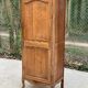Louis XV solid oak boarding school wardrobe with rod