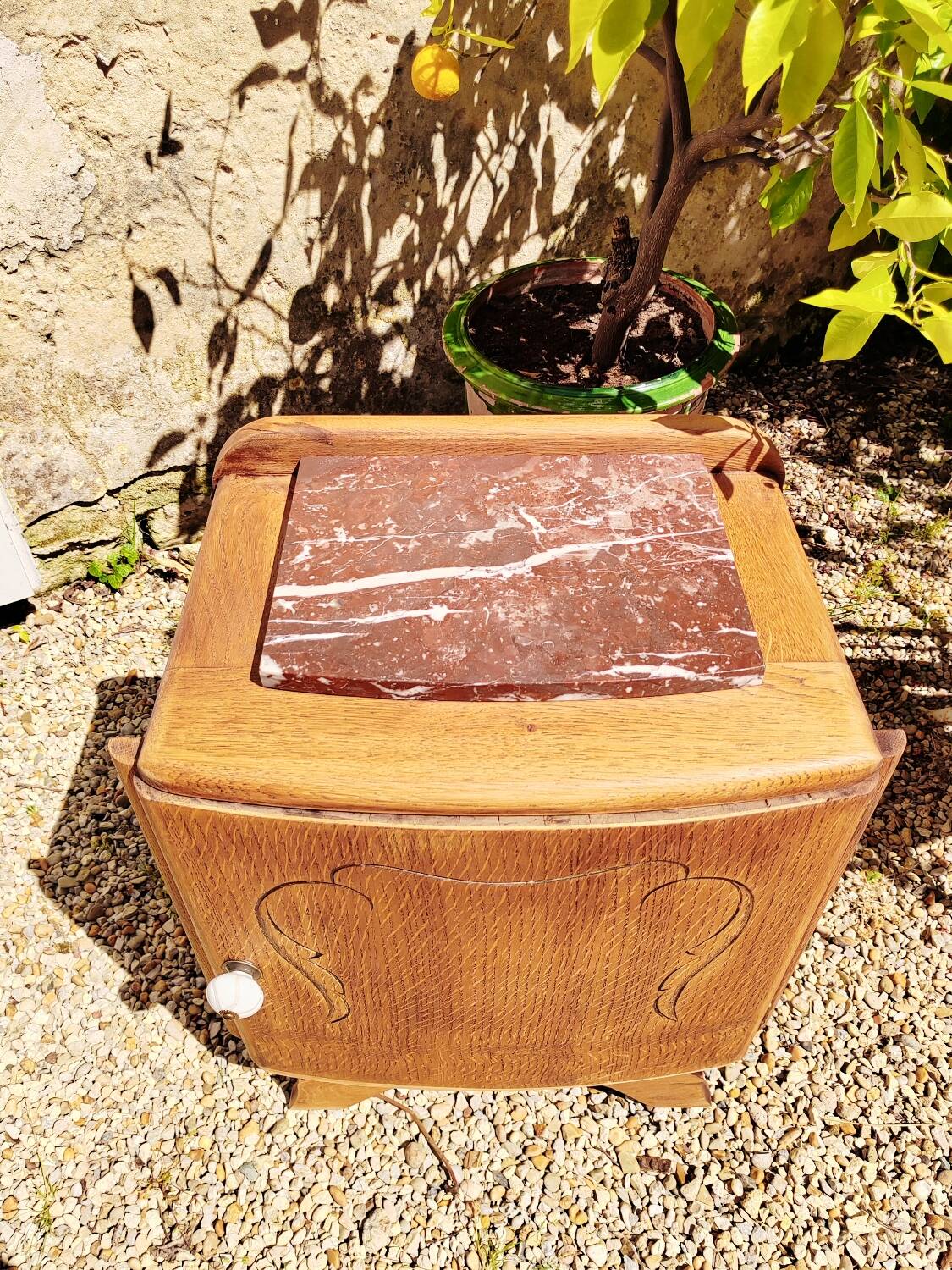 Art Deco bedside table