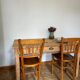 Table de ferme en bois brut