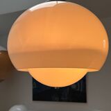 Vintage pendant lamp Harvey Guzzini Burgos: spatial suspension i